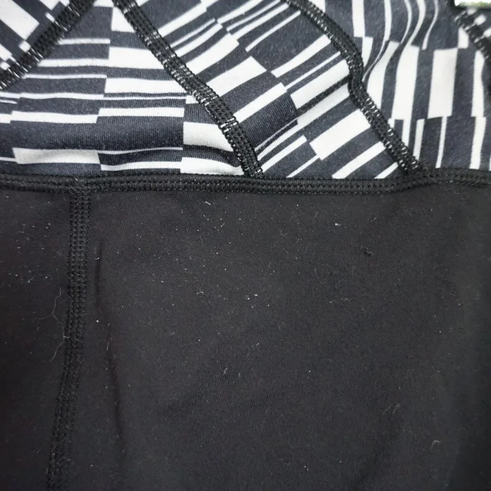 Lululemon Wunder‎ Under black Crop leggings